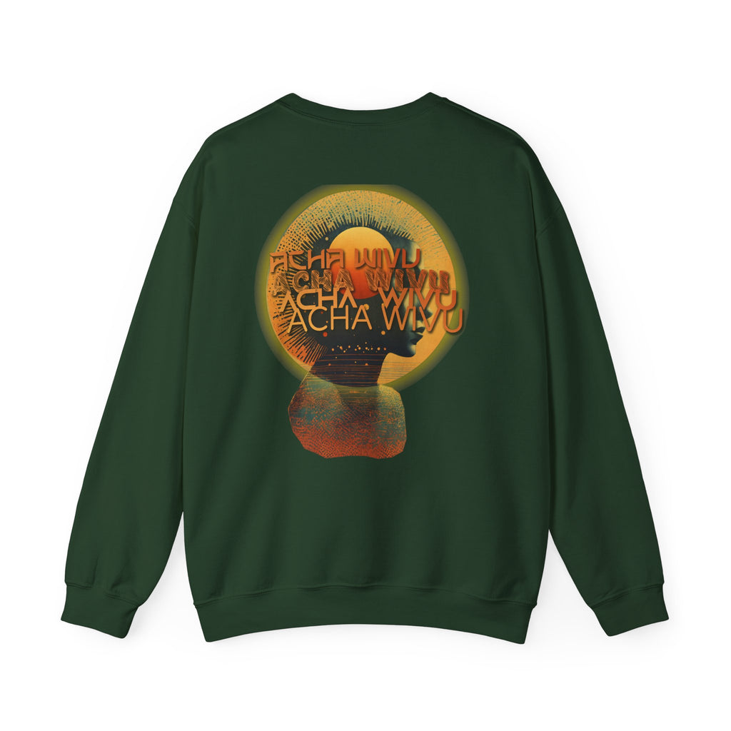 Swahili Abstract Sweatshirt - 'Wacha Wivu'