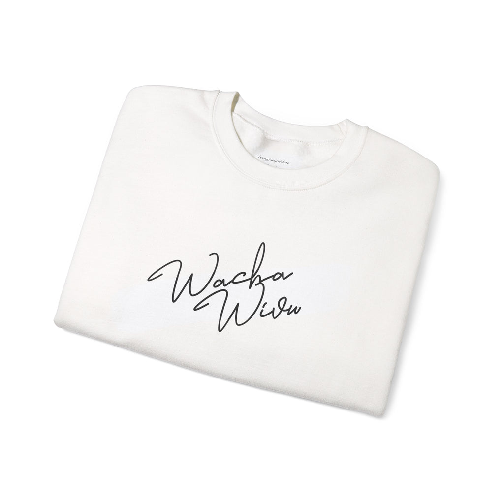 Swahili Abstract Sweatshirt - 'Wacha Wivu'