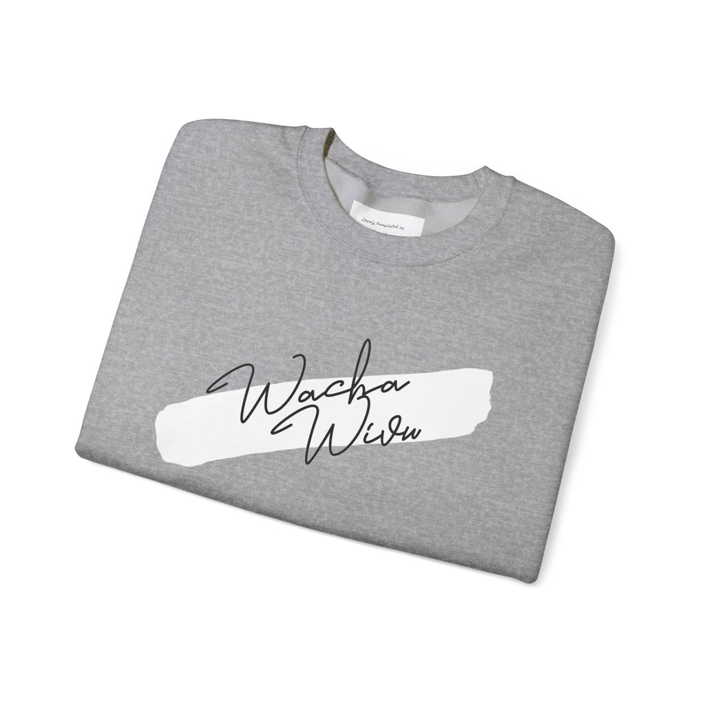 Swahili Abstract Sweatshirt - 'Wacha Wivu'