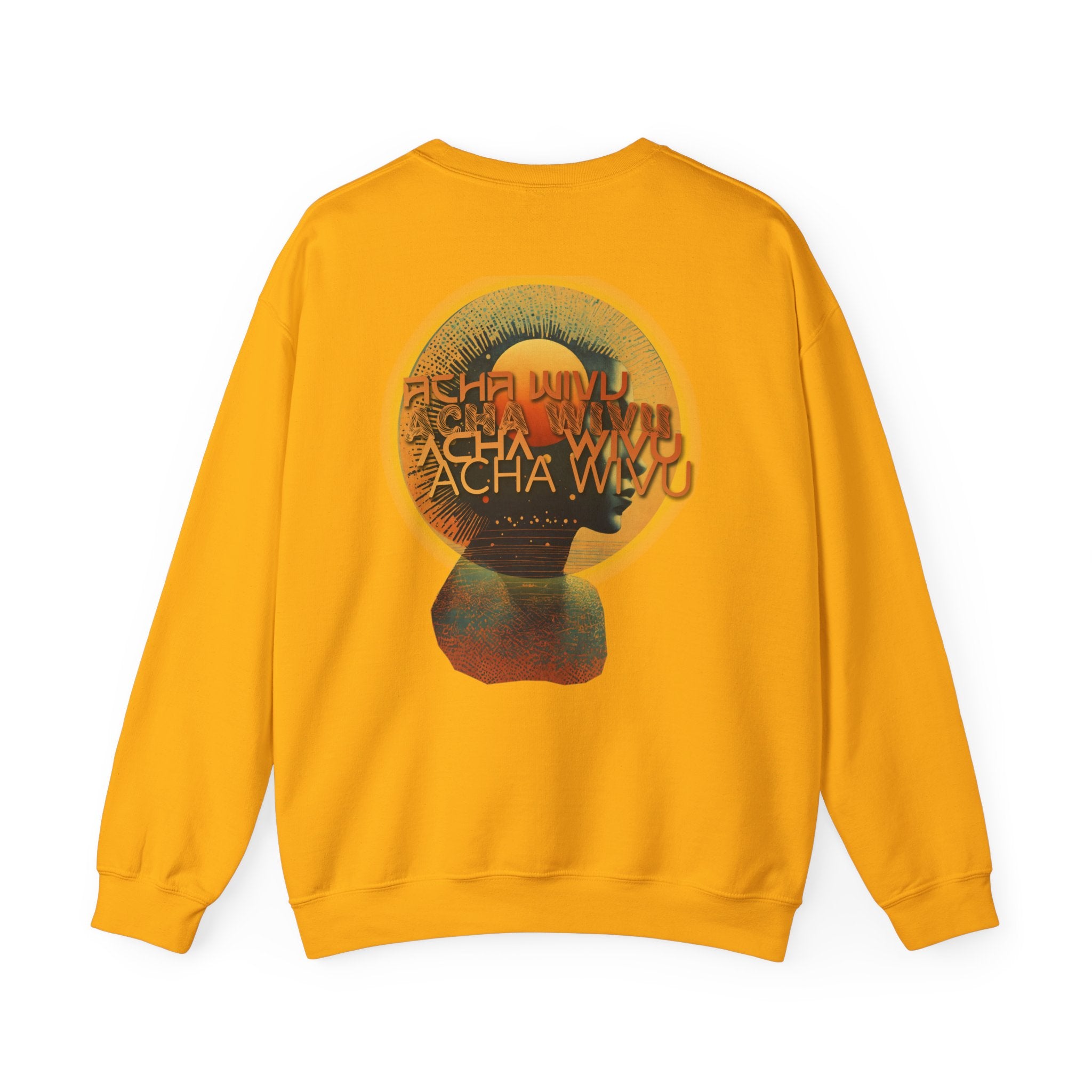 Swahili Abstract Sweatshirt - 'Wacha Wivu'
