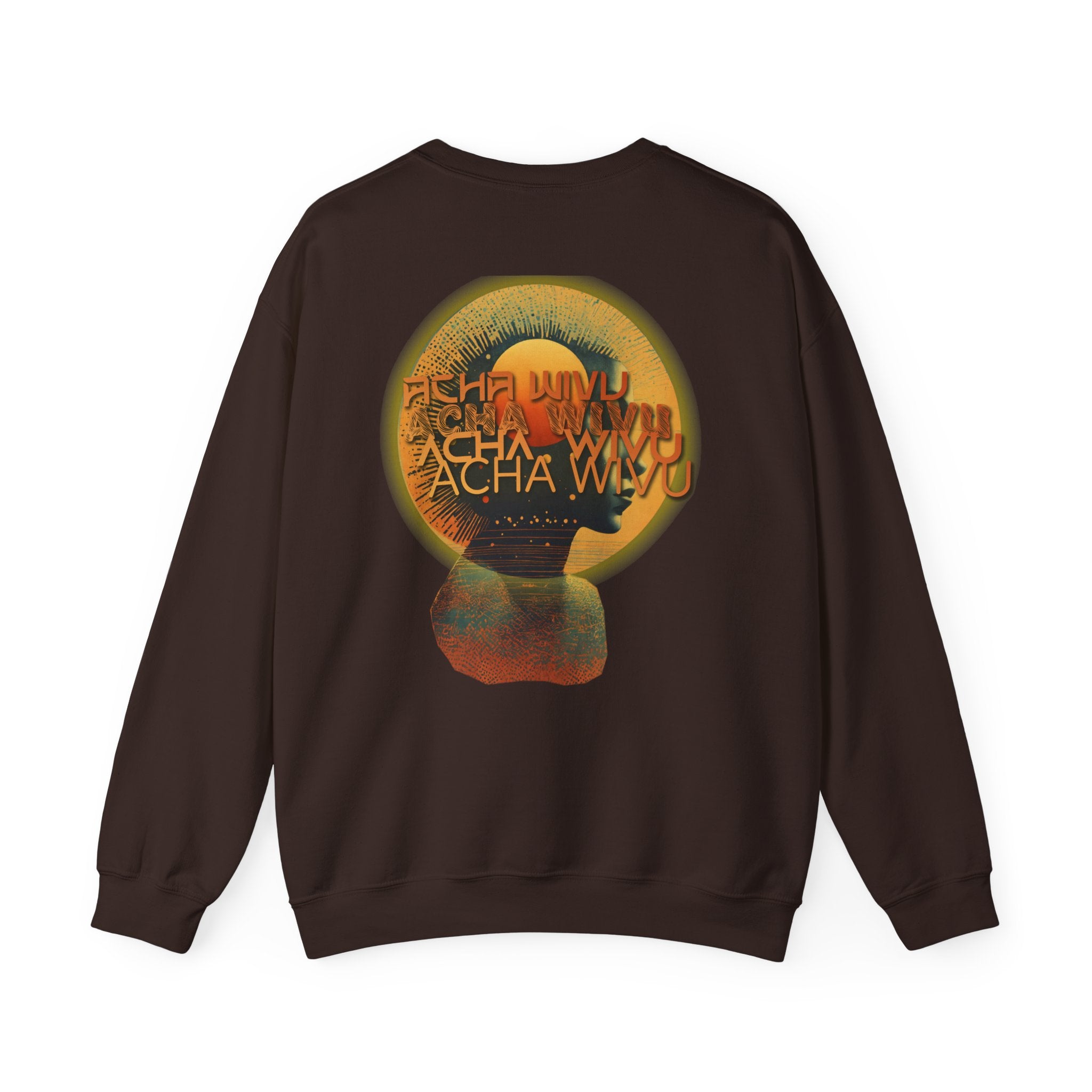 Swahili Abstract Sweatshirt - 'Wacha Wivu'