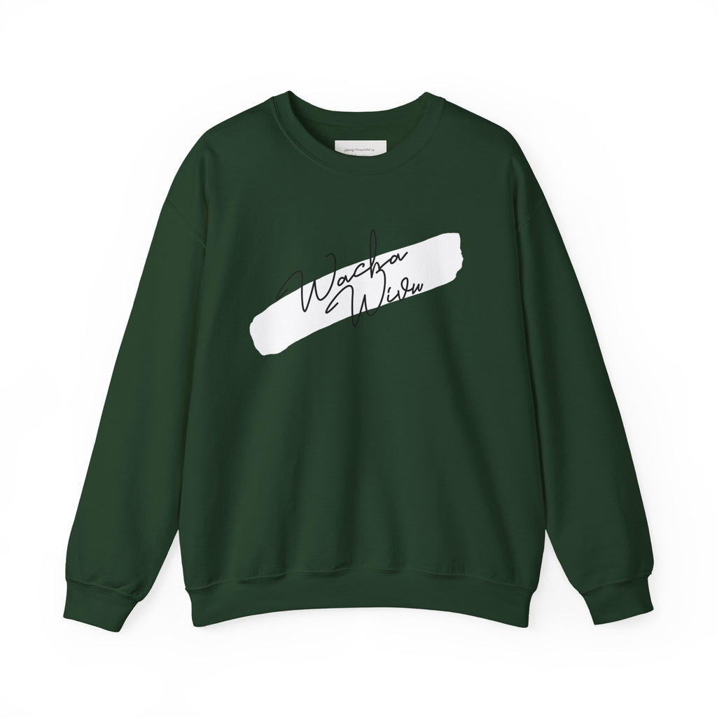 Swahili Abstract Sweatshirt - 'Wacha Wivu'
