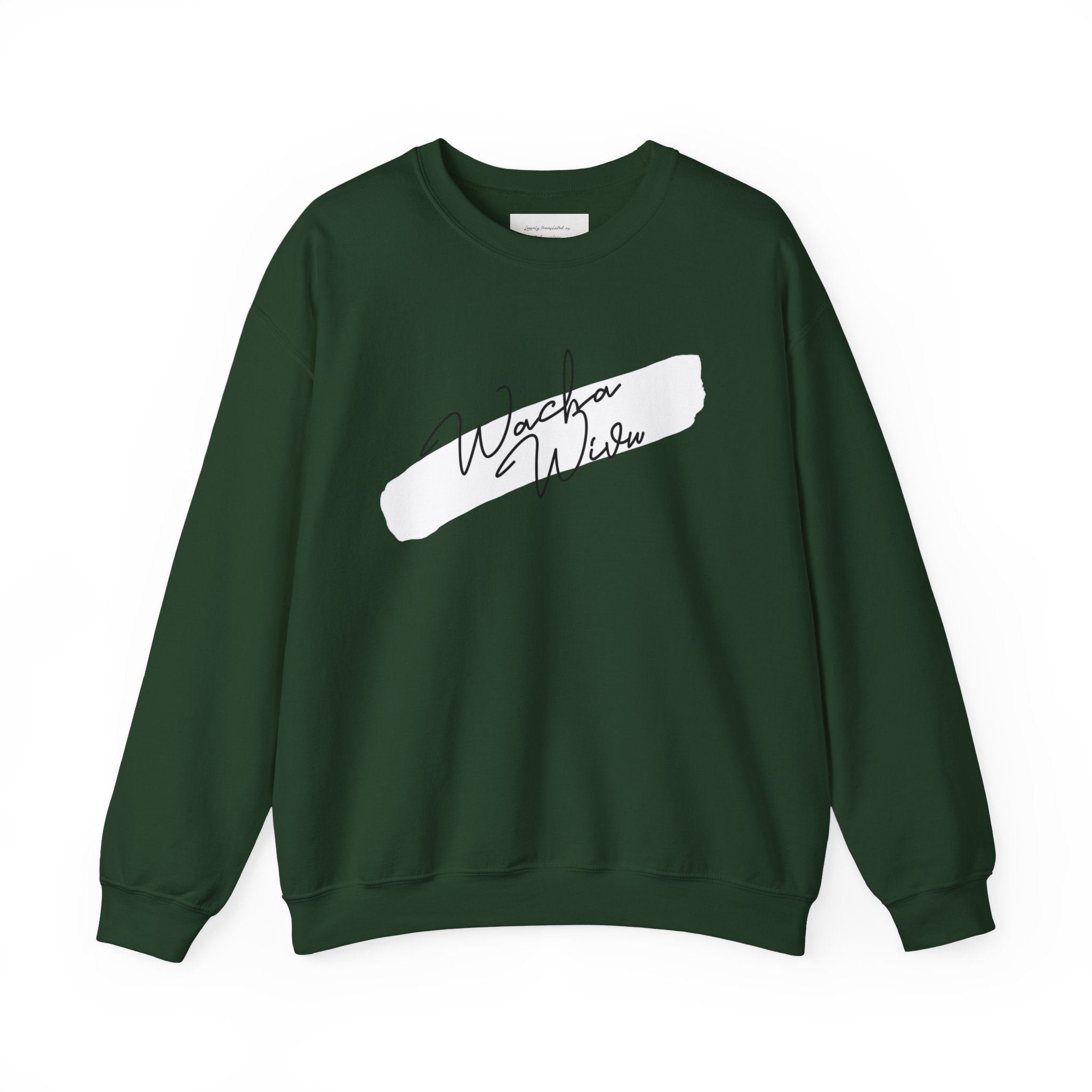 Swahili Abstract Sweatshirt - 'Wacha Wivu'