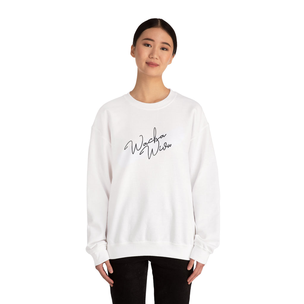 Swahili Abstract Sweatshirt - 'Wacha Wivu'