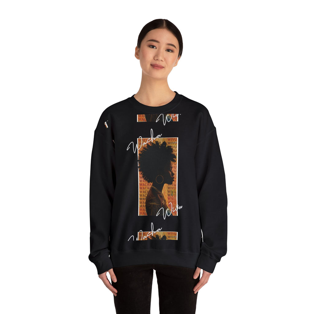Kenyan Street Style Sweatshirt: Wacha Wivu Unisex Crewneck