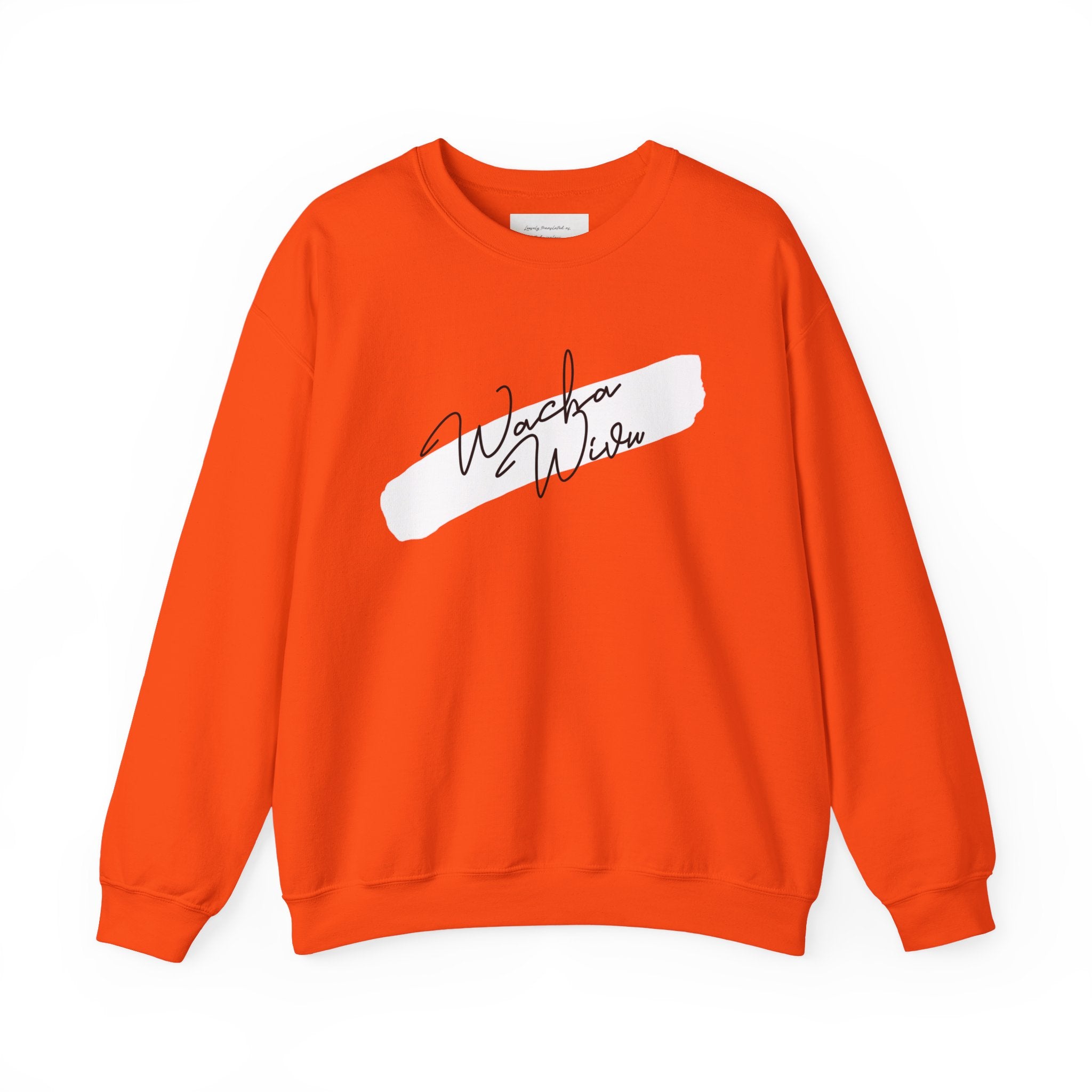 Swahili Abstract Sweatshirt - 'Wacha Wivu'