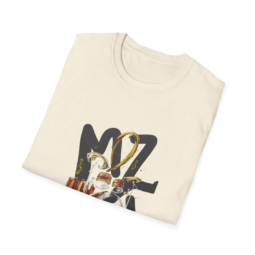 Guitar Skull Graphic T-Shirt — Rock Music Band Tee