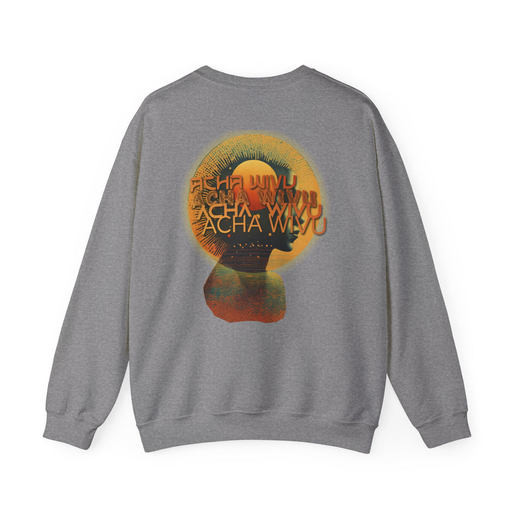 Swahili Abstract Sweatshirt - 'Wacha Wivu'