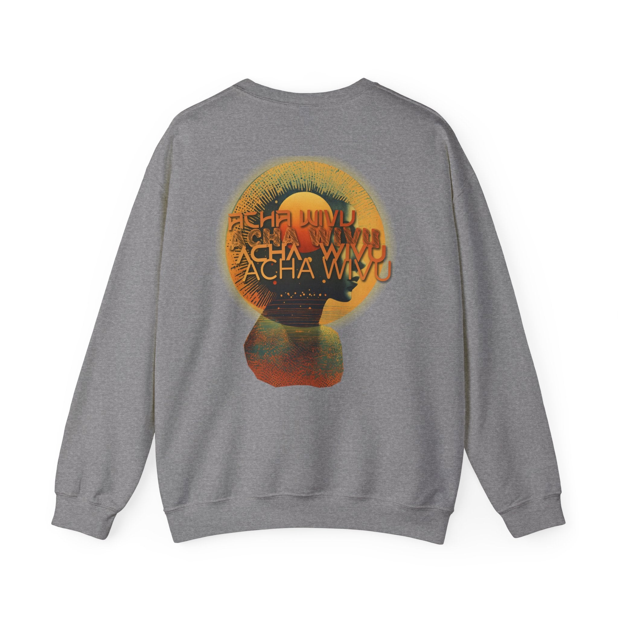 Swahili Abstract Sweatshirt - 'Wacha Wivu'