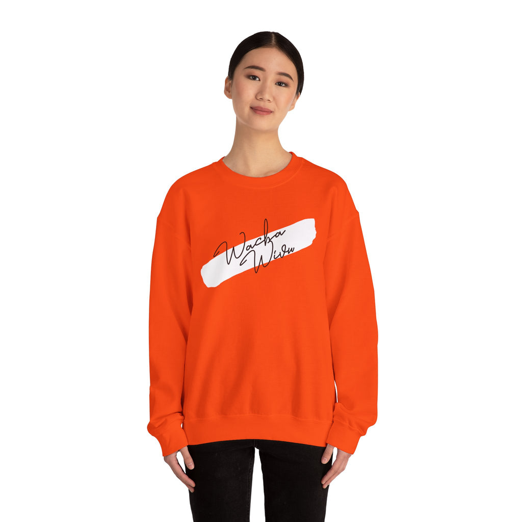 Swahili Abstract Sweatshirt - 'Wacha Wivu'