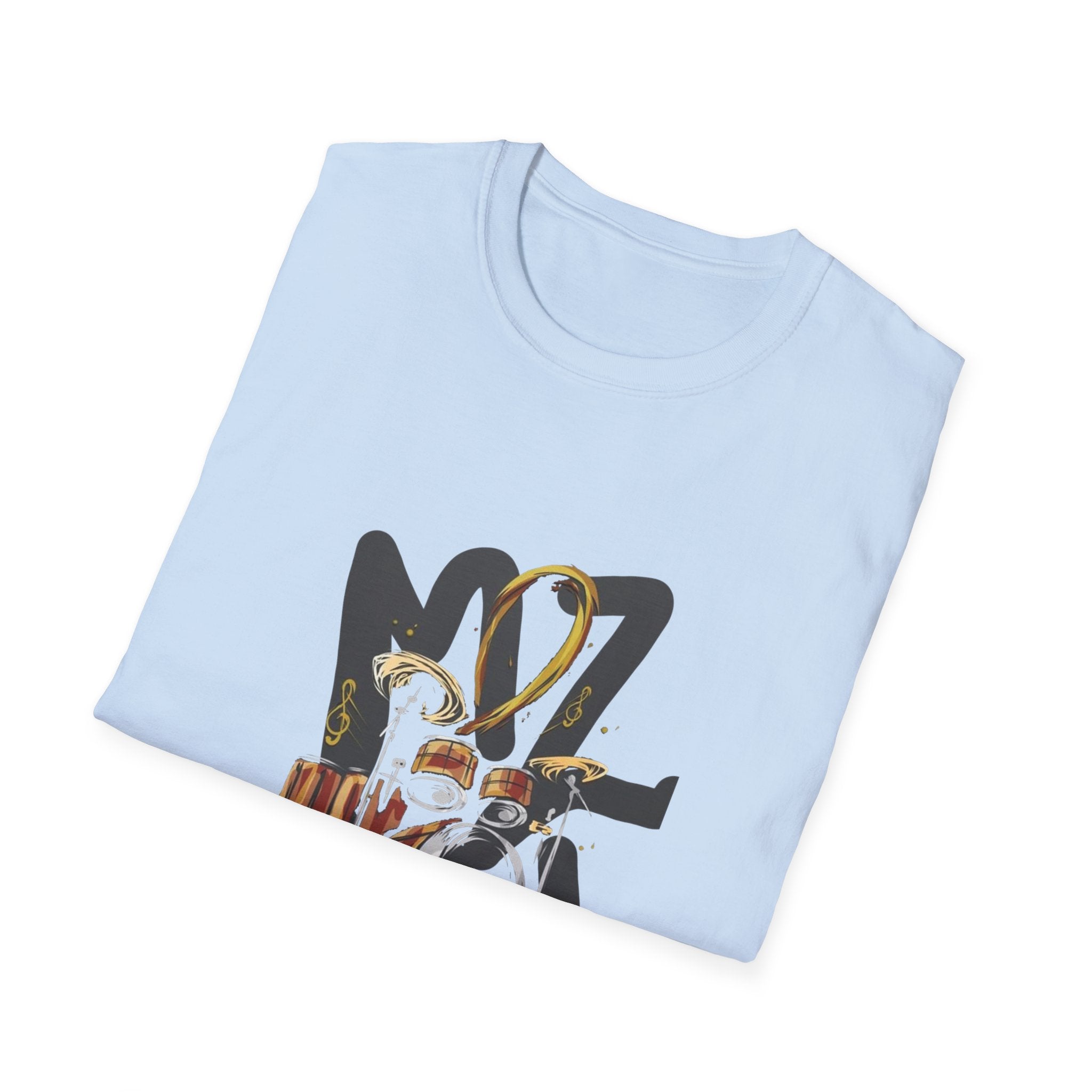 Guitar Skull Graphic T-Shirt — Rock Music Band Tee