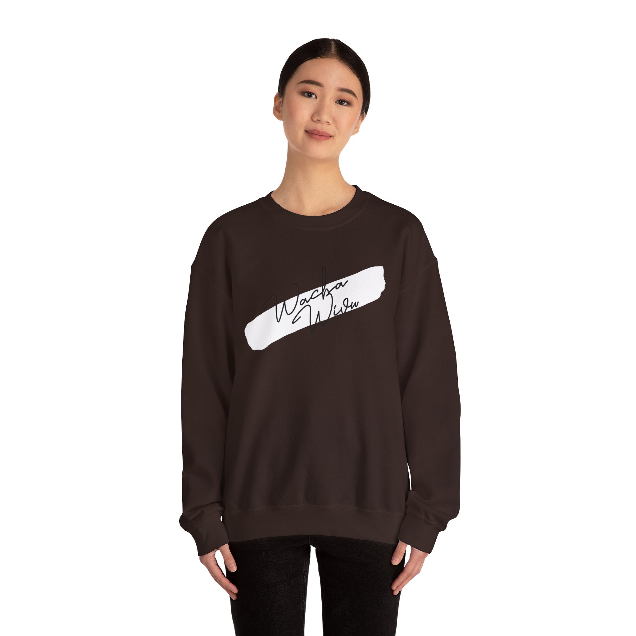 Swahili Abstract Sweatshirt - 'Wacha Wivu'