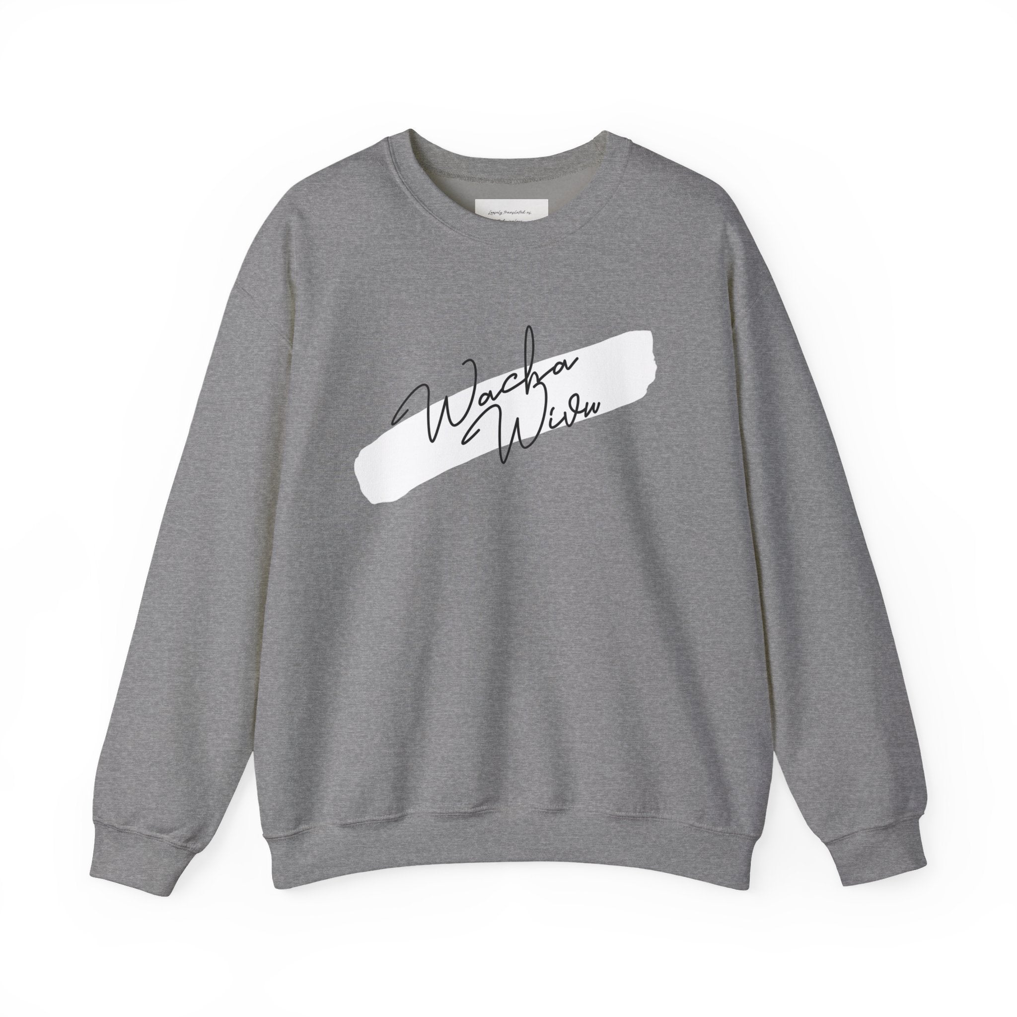 Swahili Abstract Sweatshirt - 'Wacha Wivu'