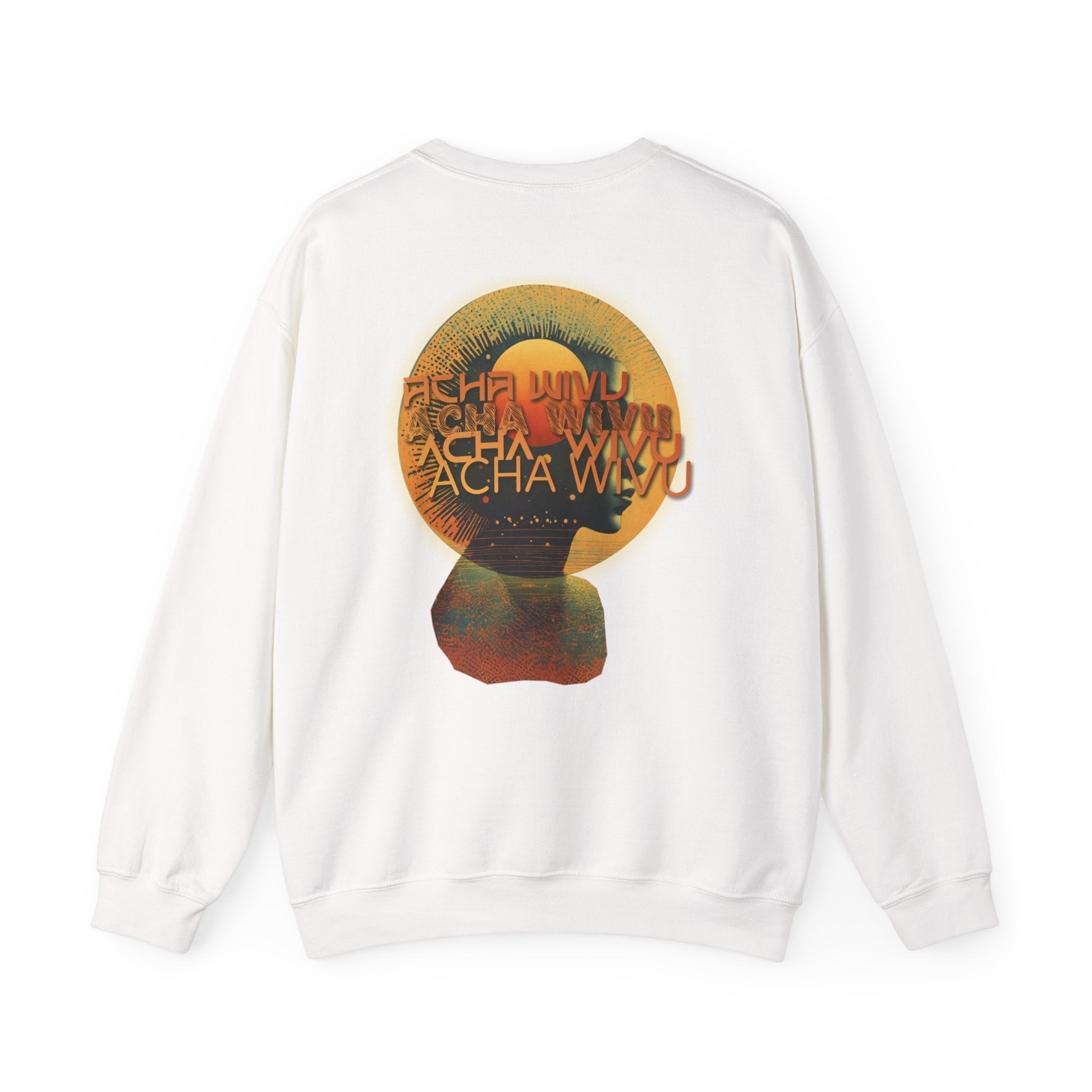 Swahili Abstract Sweatshirt - 'Wacha Wivu'
