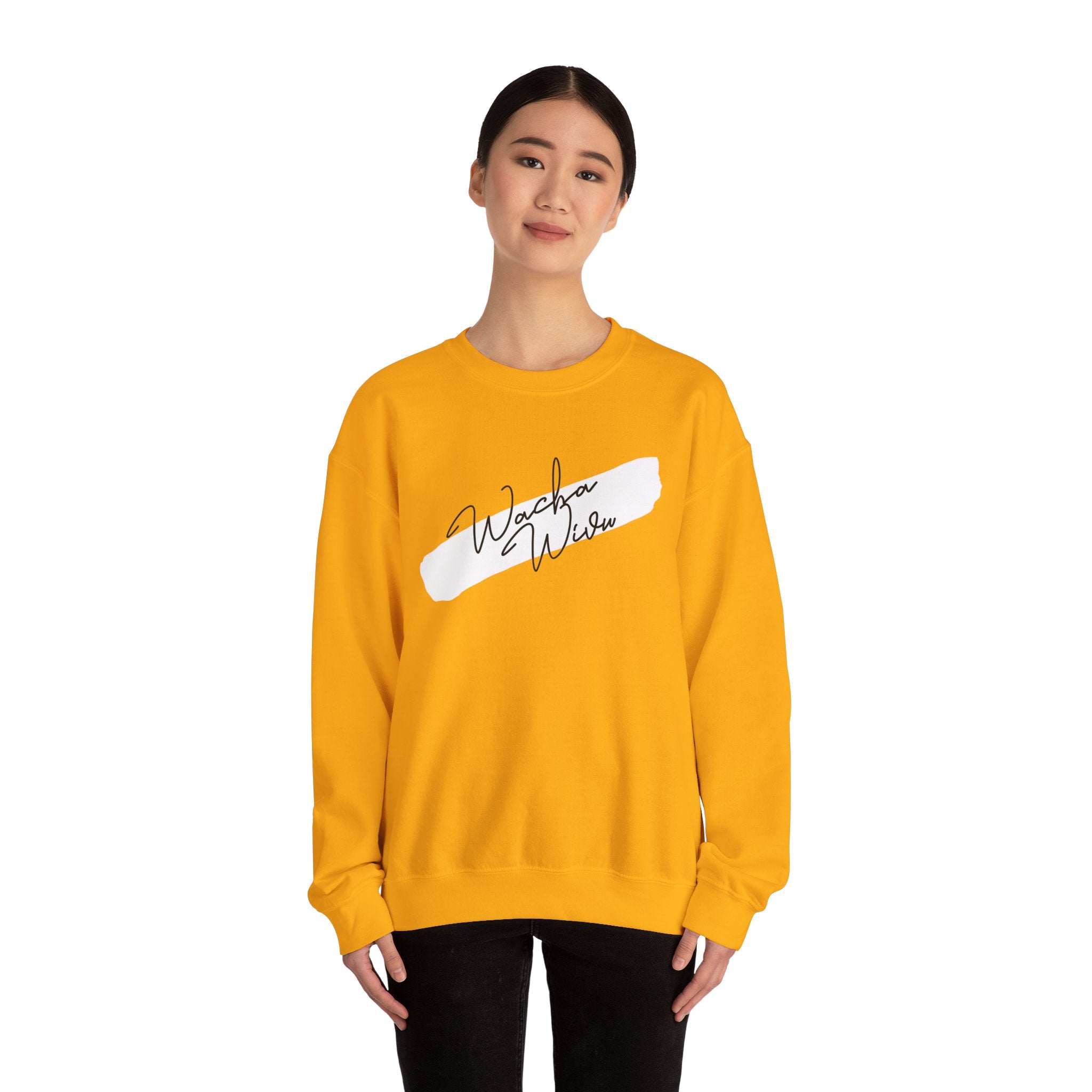 Swahili Abstract Sweatshirt - 'Wacha Wivu'
