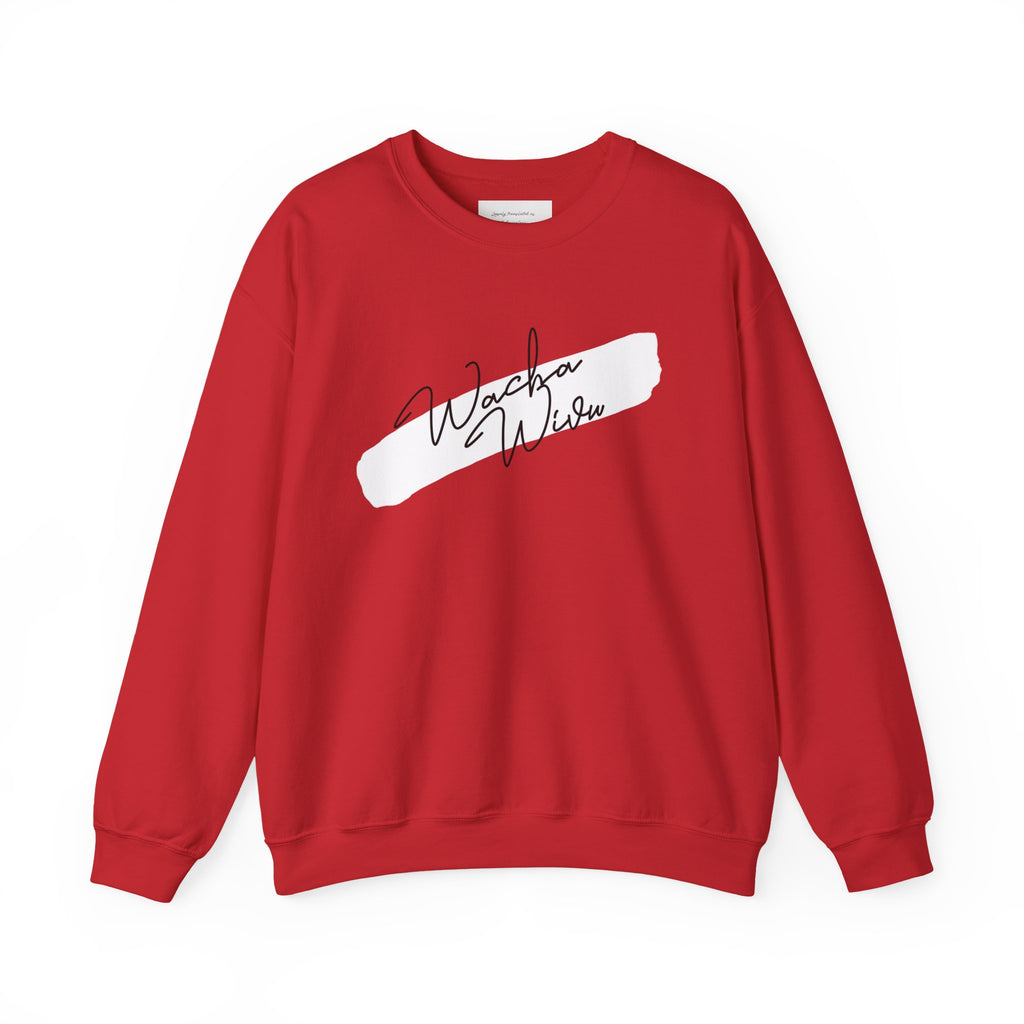 Swahili Abstract Sweatshirt - 'Wacha Wivu'