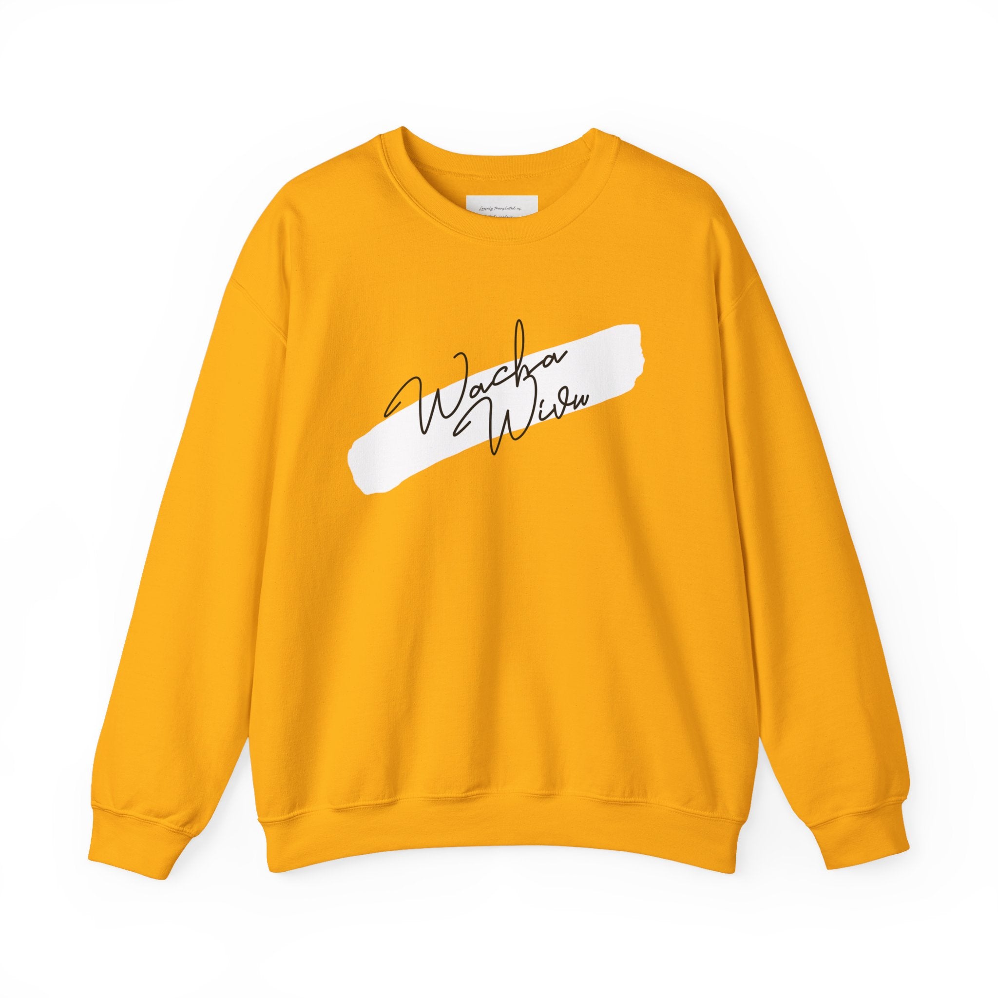 Swahili Abstract Sweatshirt - 'Wacha Wivu'