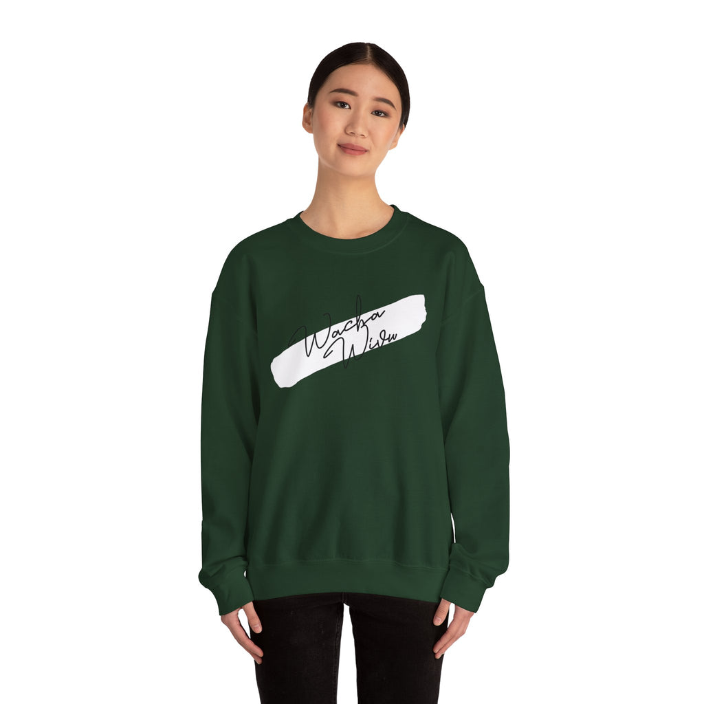 Swahili Abstract Sweatshirt - 'Wacha Wivu'