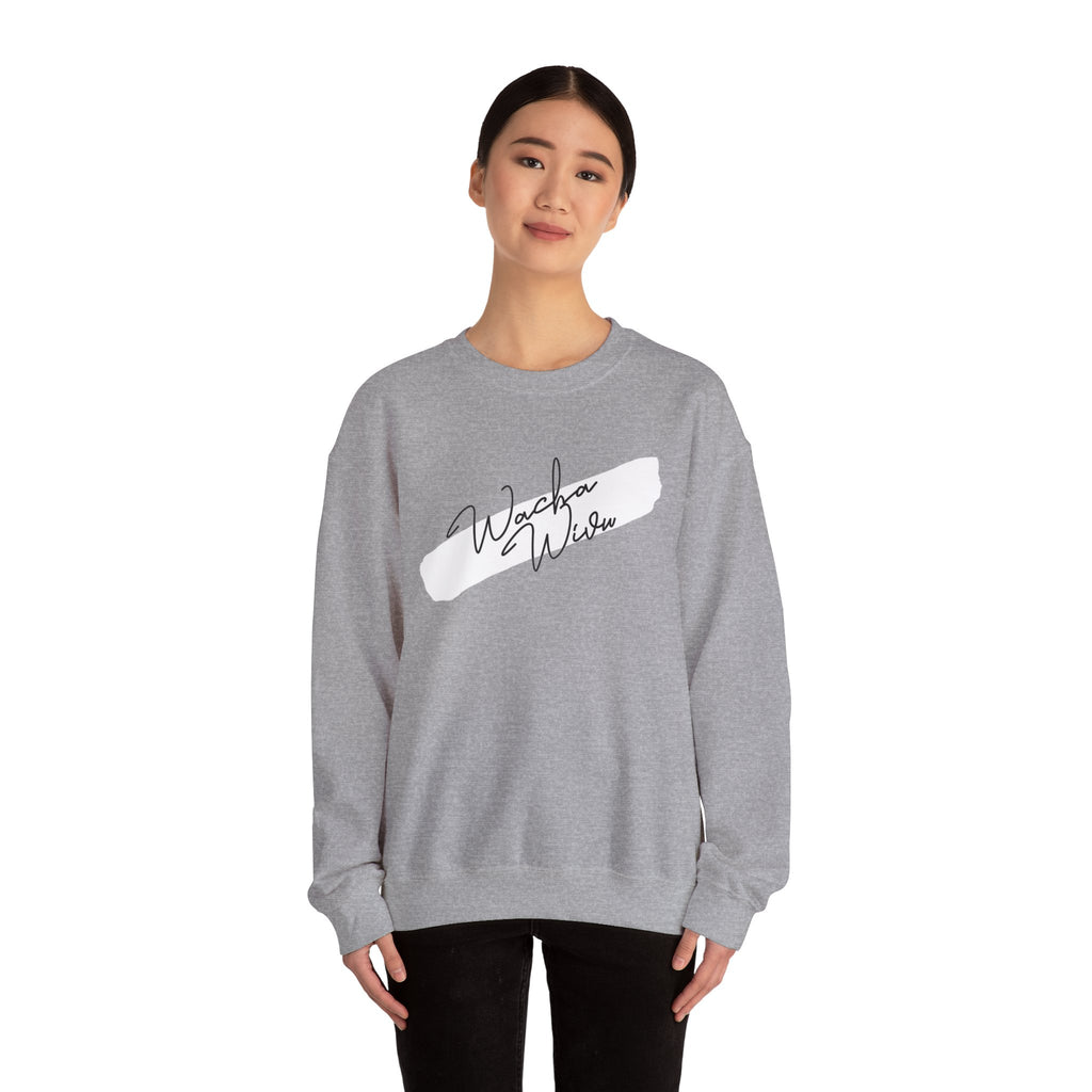 Swahili Abstract Sweatshirt - 'Wacha Wivu'