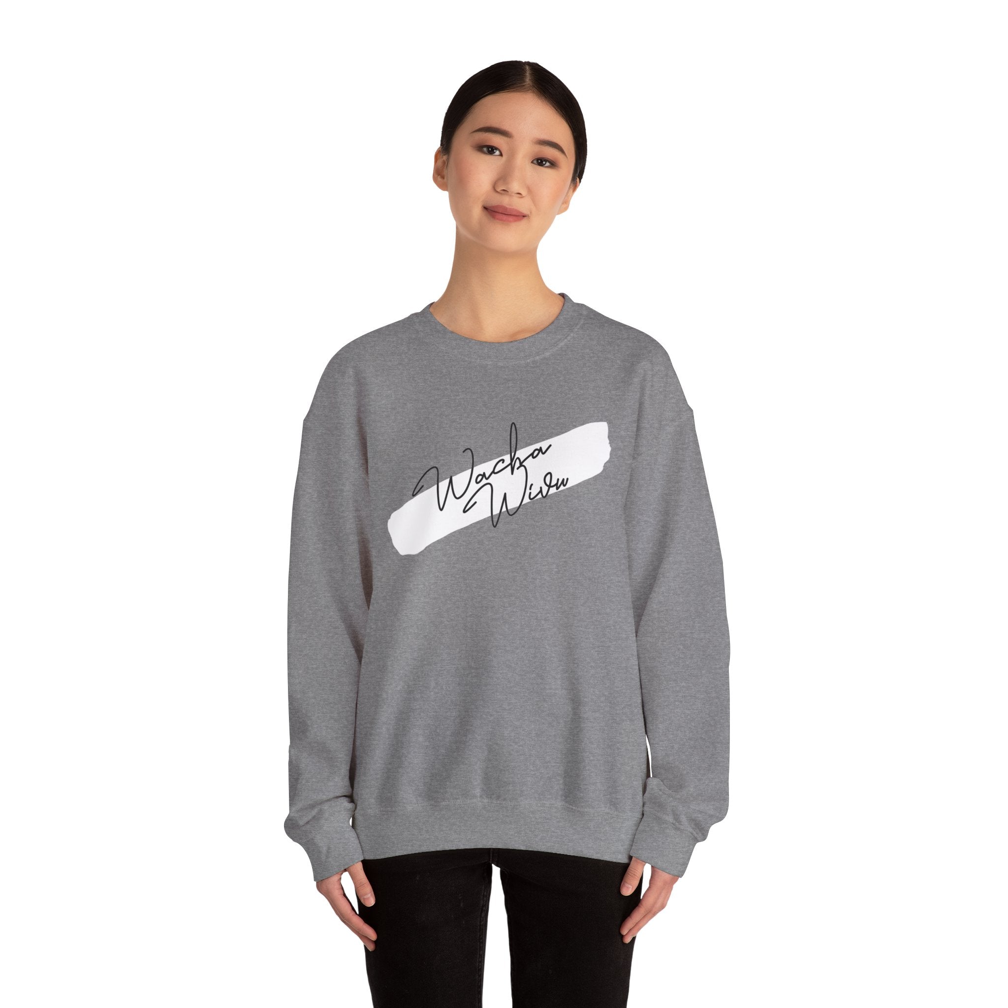 Swahili Abstract Sweatshirt - 'Wacha Wivu'