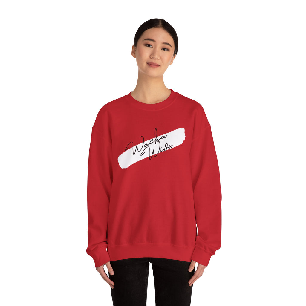 Swahili Abstract Sweatshirt - 'Wacha Wivu'