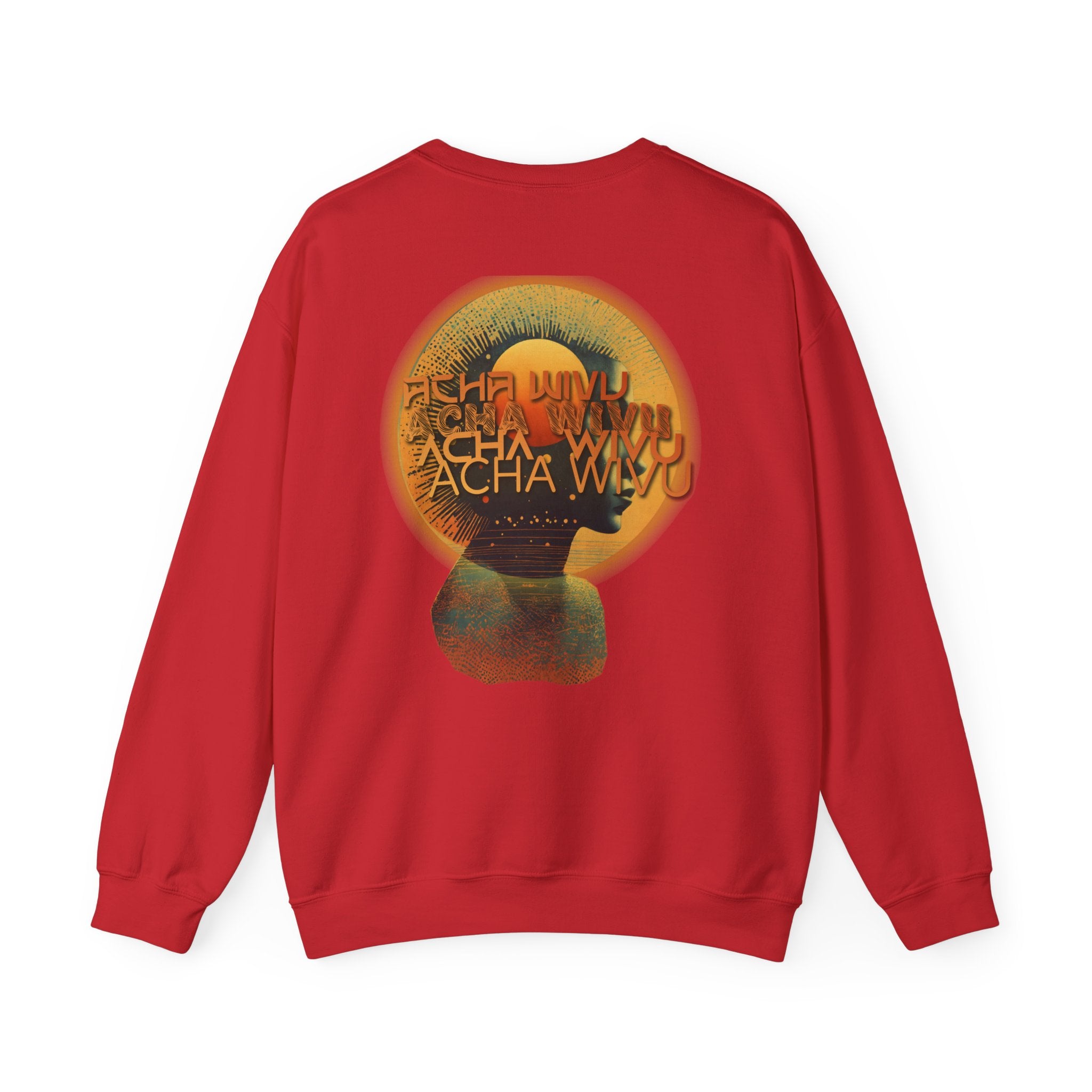 Swahili Abstract Sweatshirt - 'Wacha Wivu'