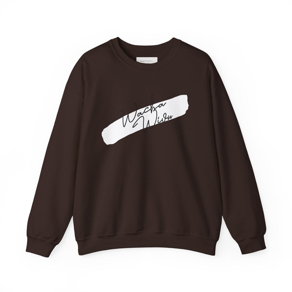 Swahili Abstract Sweatshirt - 'Wacha Wivu'